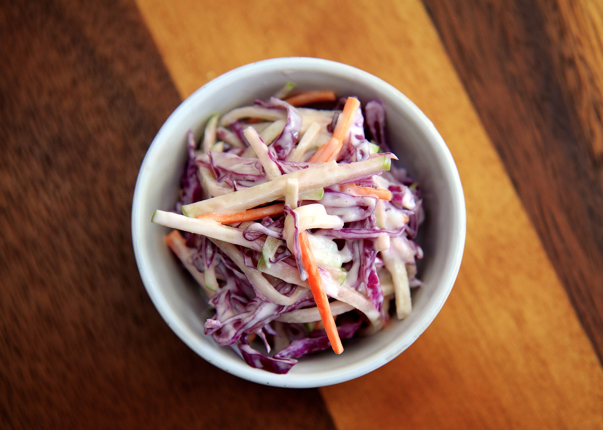 Cabbage and Apple Slaw