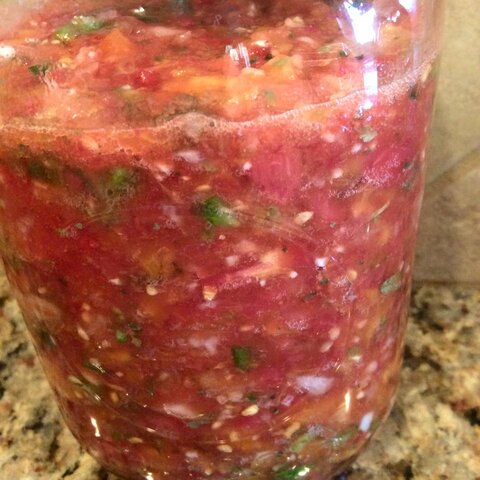 Sue's Lacto Fermented Salsa